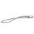 BannaBungee Crochet Elastic Cord with Plastic Hook (gray, 18 cm)