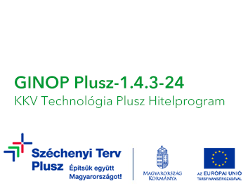 GINOP Plusz-1.4.3-24 hitel: kedvező módosítás